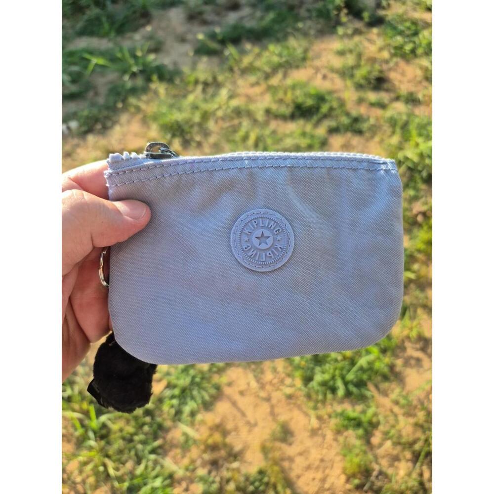 Kipling Creativity small pouch with Keychain Blue… - image 3